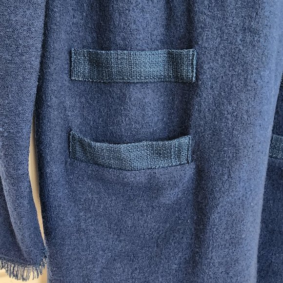 Karl Lagerfeld Wool Cocoon Coat - Picture 8 of 13